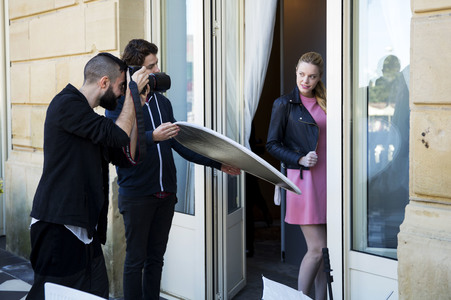 Carolina Bang Photoshooting, San Sebastian Film Festival 2015