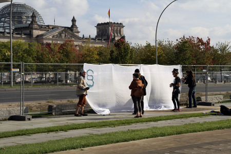 'Refugees Welcome - Solidarität muss praktisch werden!' Demo