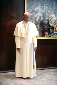Papst Franziskus bei der UN in New York