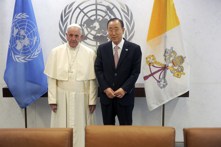 Papst Franziskus bei der UN in New York