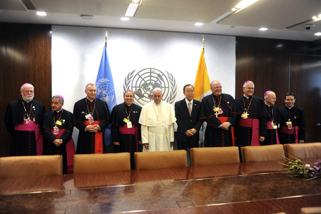 Papst Franziskus bei der UN in New York