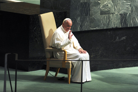 Papst Franziskus bei der UN in New York