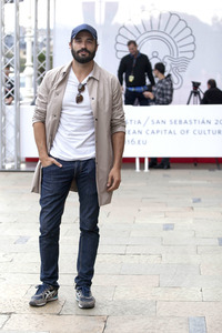 Ankunft von Alex Garica, San Sebastian Film Festival 2015