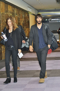 Ankunft von Keanu Reeves in Japan