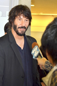 Ankunft von Keanu Reeves in Japan