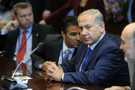 Benjamin Netanyahu im UN-Hauptquartier in New York
