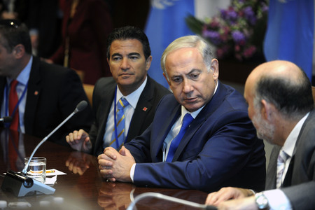 Benjamin Netanyahu im UN-Hauptquartier in New York