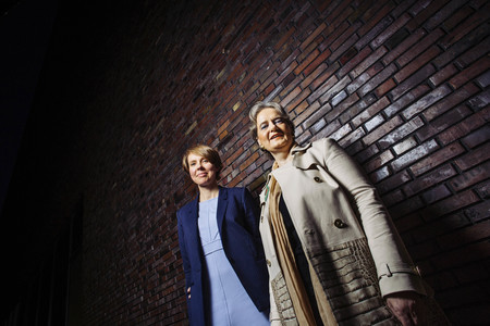 Kulturamtsleiterin Barbara Foerster mit Kulturdezernentin Susanne Laugwitz-Aulbach