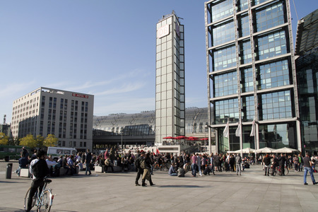 Protest gegen rechte Demo in Berlin
