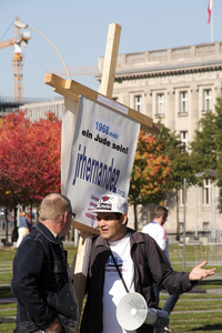 Staatenlosen Demo in Berlin