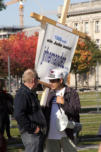 Staatenlosen Demo in Berlin