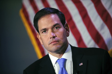 Marco Rubio spricht in  New York