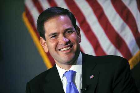 Marco Rubio spricht in  New York