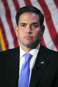Marco Rubio spricht in  New York