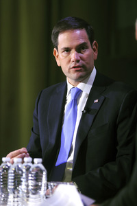 Marco Rubio spricht in  New York