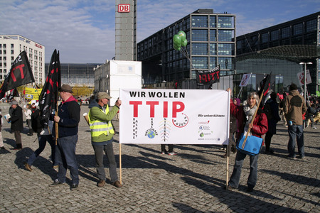 Demo Gegen TTIP und CETA in Berlin