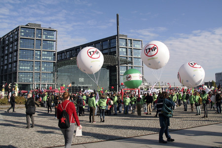 Demo Gegen TTIP und CETA in Berlin