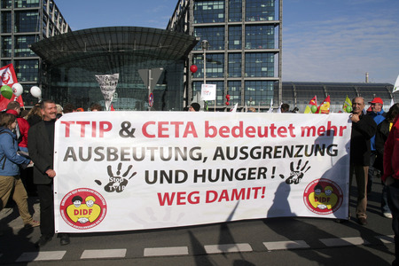 Demo Gegen TTIP und CETA in Berlin