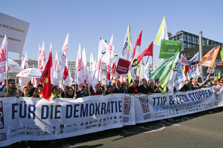Demo Gegen TTIP und CETA in Berlin