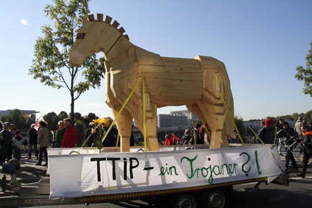 Demo Gegen TTIP und CETA in Berlin