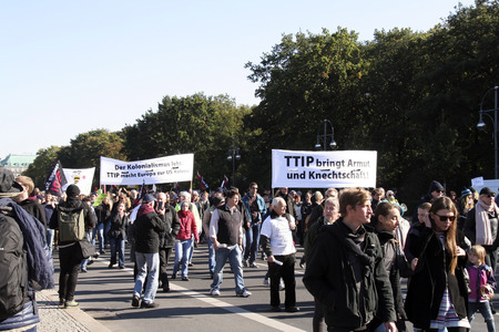 Demo Gegen TTIP und CETA in Berlin
