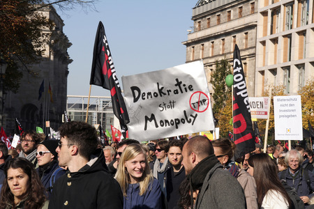 Demo Gegen TTIP und CETA in Berlin