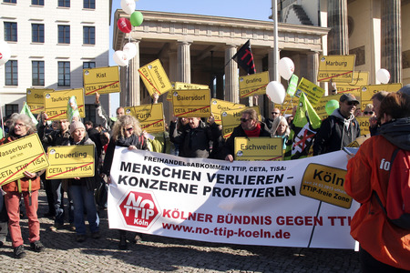 Demo Gegen TTIP und CETA in Berlin
