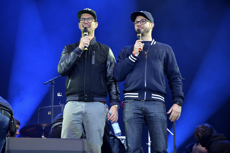 Konzert 'Stars sagen Danke! - Wir. Stimmen für geflüchtete Menschen' in München
