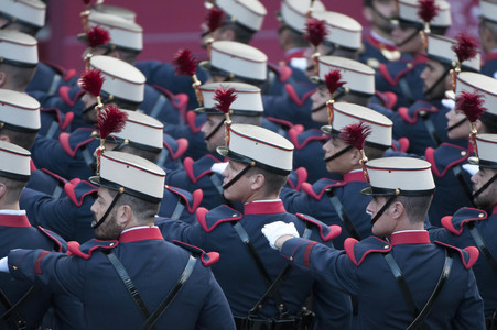Militärparade zum spanischen Nationalfeiertag in Madrid