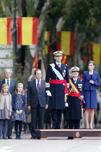 Militärparade zum spanischen Nationalfeiertag in Madrid