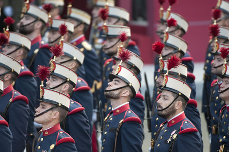 Militärparade zum spanischen Nationalfeiertag in Madrid