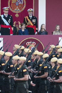 Militärparade zum spanischen Nationalfeiertag in Madrid