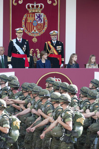 Militärparade zum spanischen Nationalfeiertag in Madrid