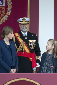 Militärparade zum spanischen Nationalfeiertag in Madrid