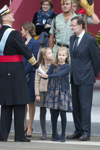 Militärparade zum spanischen Nationalfeiertag in Madrid