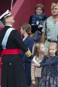 Militärparade zum spanischen Nationalfeiertag in Madrid