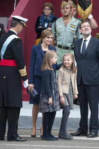 Militärparade zum spanischen Nationalfeiertag in Madrid