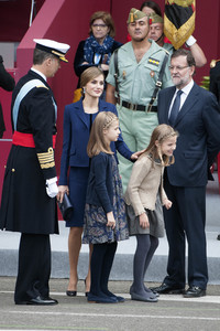 Militärparade zum spanischen Nationalfeiertag in Madrid