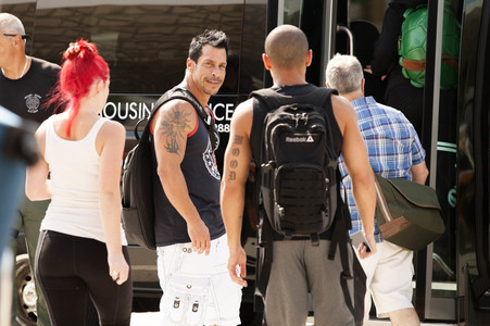 Dreharbeiten zu 'Rock This Boat: New Kids on the Block' in Miami