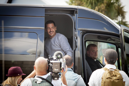 Dreharbeiten zu 'Rock This Boat: New Kids on the Block' in Miami