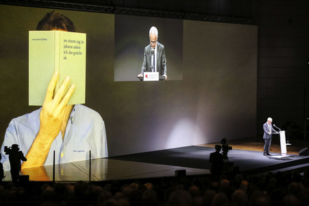 Eröffnung der 67. Frankfurter Buchmesse 2015 in Frankfurt