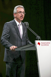 Eröffnung der 67. Frankfurter Buchmesse 2015 in Frankfurt