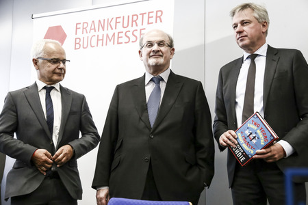 Eröffnungs-Pressekonferenz der 67. Frankfurter Buchmesse 2015 in Franlfurt