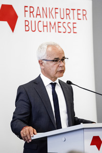 Eröffnungs-Pressekonferenz der 67. Frankfurter Buchmesse 2015 in Franlfurt