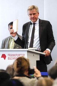 Eröffnungs-Pressekonferenz der 67. Frankfurter Buchmesse 2015 in Franlfurt