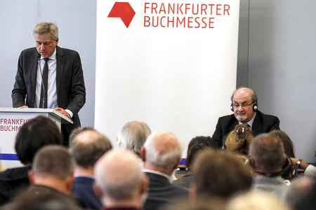 Eröffnungs-Pressekonferenz der 67. Frankfurter Buchmesse 2015 in Franlfurt