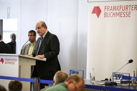 Eröffnungs-Pressekonferenz der 67. Frankfurter Buchmesse 2015 in Franlfurt