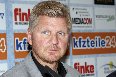 Pressekonferenz SC Paderborn mit Stefan Effenberg