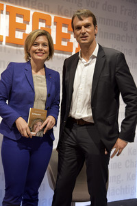 Julia Klöckner Buchpräsentation auf der Frankfurter Buchmesse
