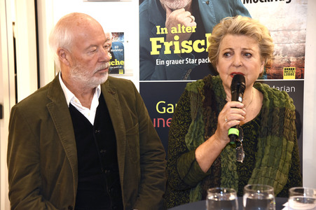 Buchpräsentation von Bill Mockridge und Marie-Luise Marjan in Frankfurt